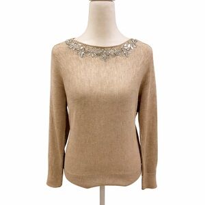 INC International Concepts Cream Sweater